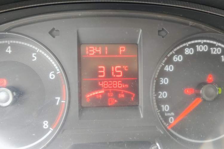 Used Volkswagen Santana 2021 1.5L Automatic Fashion Edition Odometer Close Up