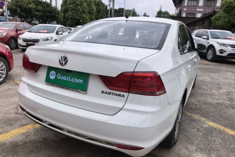 Used Volkswagen Santana 2021 1.5L Automatic Fashion Edition Rear Right 45 Deg