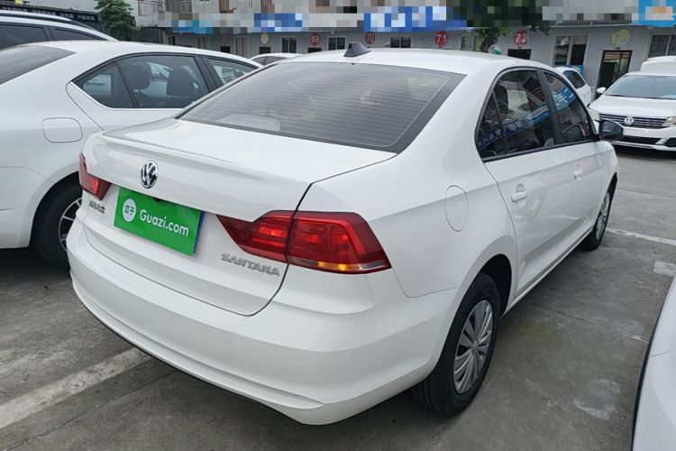Used Volkswagen Santana 2021 1.5L Automatic Fashion Edition Rear Right 45 Deg