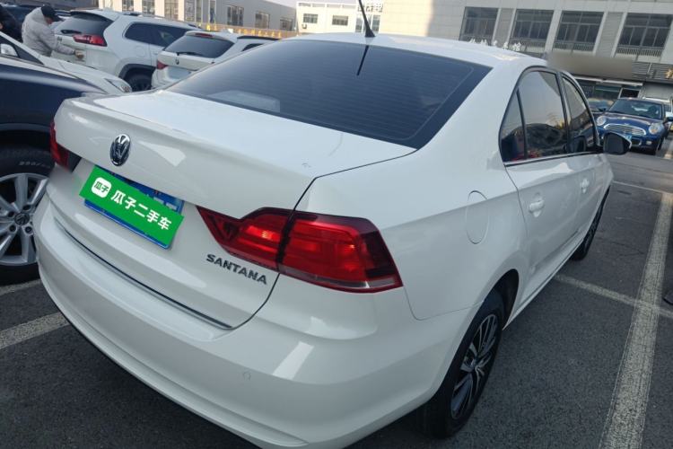Used Volkswagen Santana 2021 1.5L Automatic Comfort Edition Rear Right 45 Deg