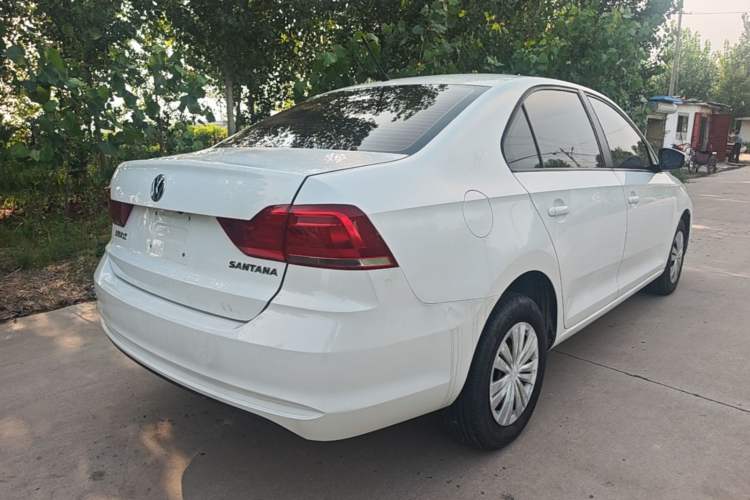 Used Volkswagen Santana 2021 1.5L Automatic Fashion Edition Rear Right 45 Deg