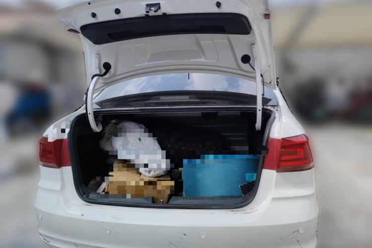 Used Volkswagen Santana 2021 1.5L Automatic Fashion Edition Trunk