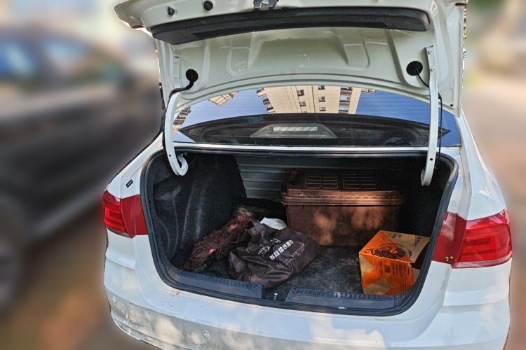 Used Volkswagen Santana 2021 1.5L Automatic Fashion Edition Trunk