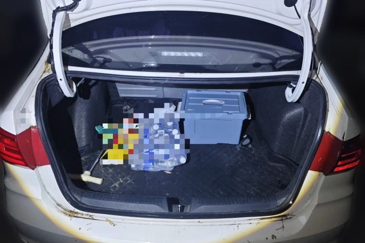 Used Volkswagen Santana 2021 1.5L Automatic Fashion Edition Trunk