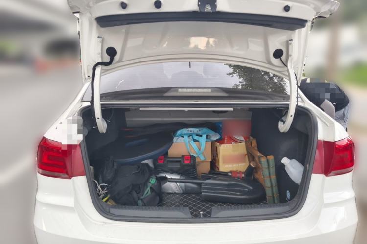 Used Volkswagen Santana 2021 1.5L Automatic Fashion Edition Trunk