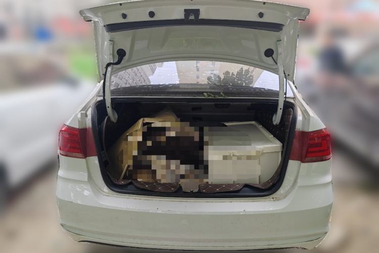 Used Volkswagen Santana 2021 1.5L Automatic Fashion Edition Trunk