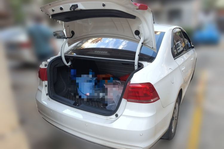 Used Volkswagen Santana 2021 1.5L Manual Fashion Edition Trunk