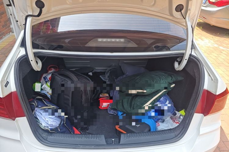 Used Volkswagen Santana 2021 1.5L Manual Fashion Edition Trunk