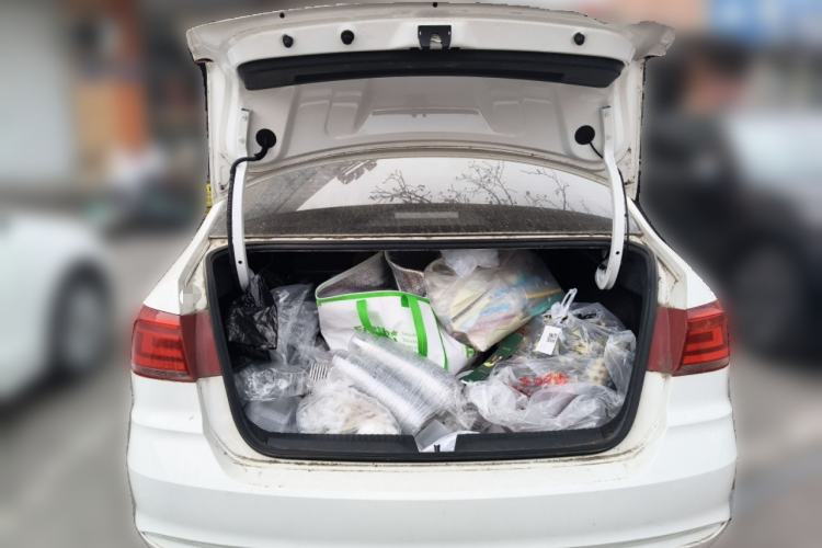 Used Volkswagen Santana 2021 1.5L Manual Fashion Edition Trunk