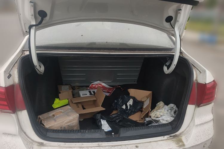 Used Volkswagen Santana 2021 1.5L Manual Fashion Edition Trunk