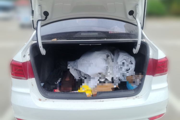 Used Volkswagen Santana 2021 1.5L Manual Fashion Edition Trunk