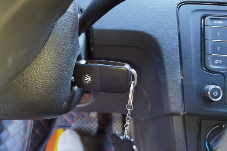Used Volkswagen Santana 2021 1.5L Automatic Fashion Edition Vehicle Key