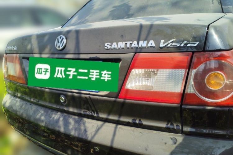 Used Volkswagen Santana Vista 2004 1.8L Manual Taxi Version Rear