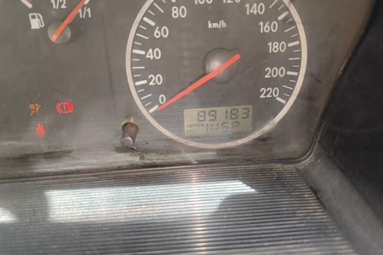 Used Volkswagen Santana Vista 2008 1.8L Manual Sishang Model Odometer Close Up