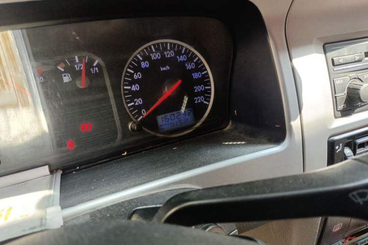 Used Volkswagen Santana Vista 2008 1.8L Manual Comfort Edition Odometer Close Up