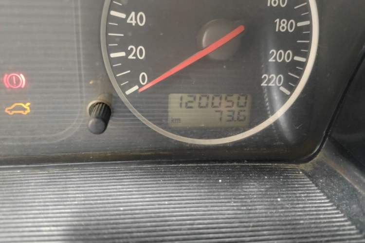 Used Volkswagen Santana Vista  Odometer Close Up