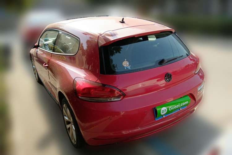 Used Volkswagen Scirocco 2009 1.4 TSI Trend Edition Rear Left 45 Deg