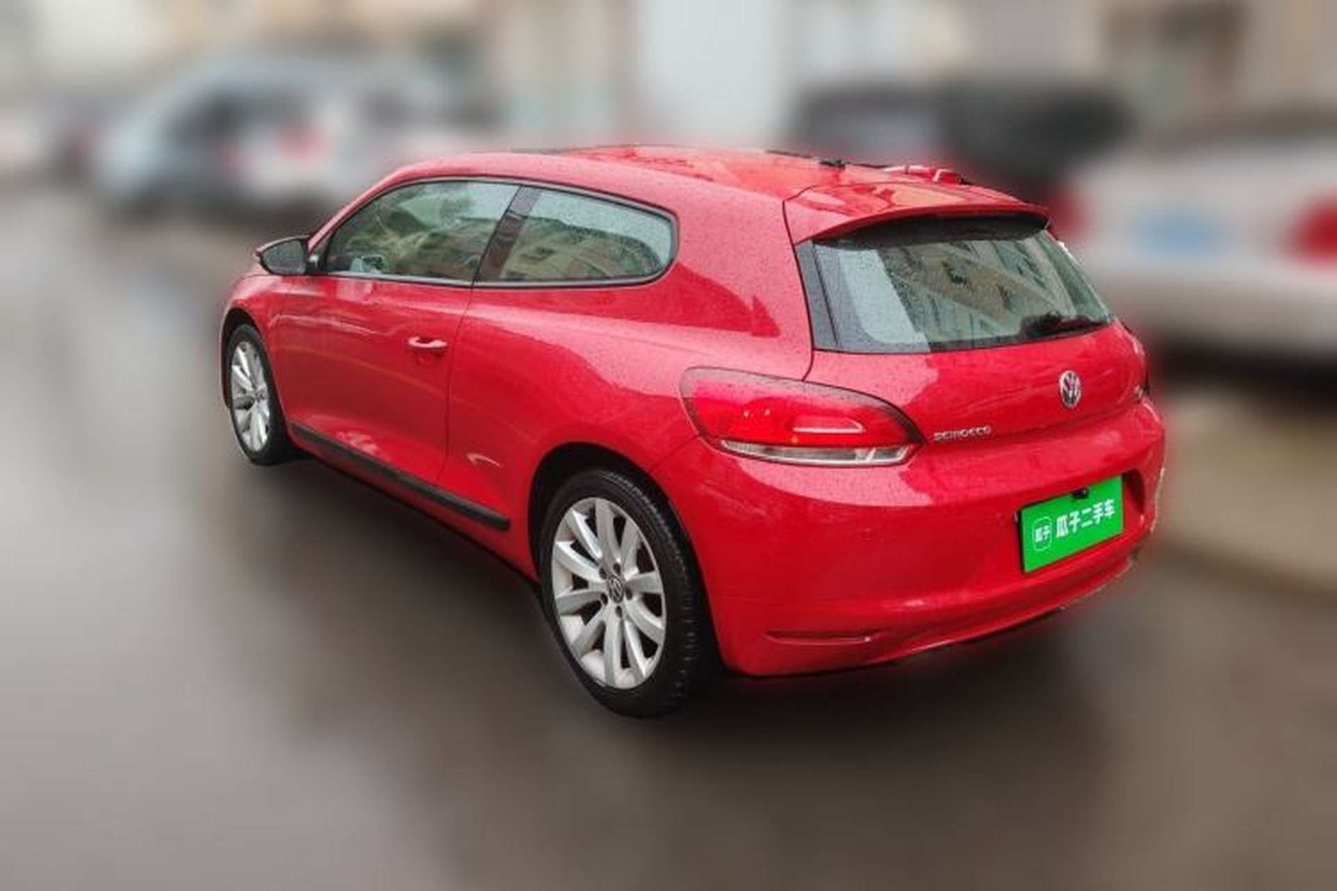 Used Volkswagen Scirocco 2009 1.4 TSI Trend Edition Rear Left 45 Deg