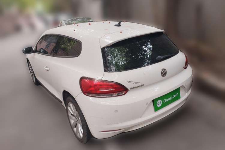 Used Volkswagen Scirocco 2009 1.4 TSI Trend Edition Rear Left 45 Deg