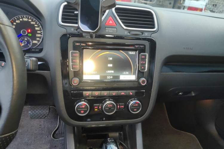 Used Volkswagen Scirocco 2010 2.0 TSI Luxury Edition Audio And AC Panel