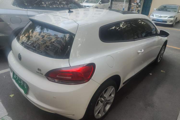 Used Volkswagen Scirocco 2010 2.0 TSI Luxury Edition Rear Right 45 Deg
