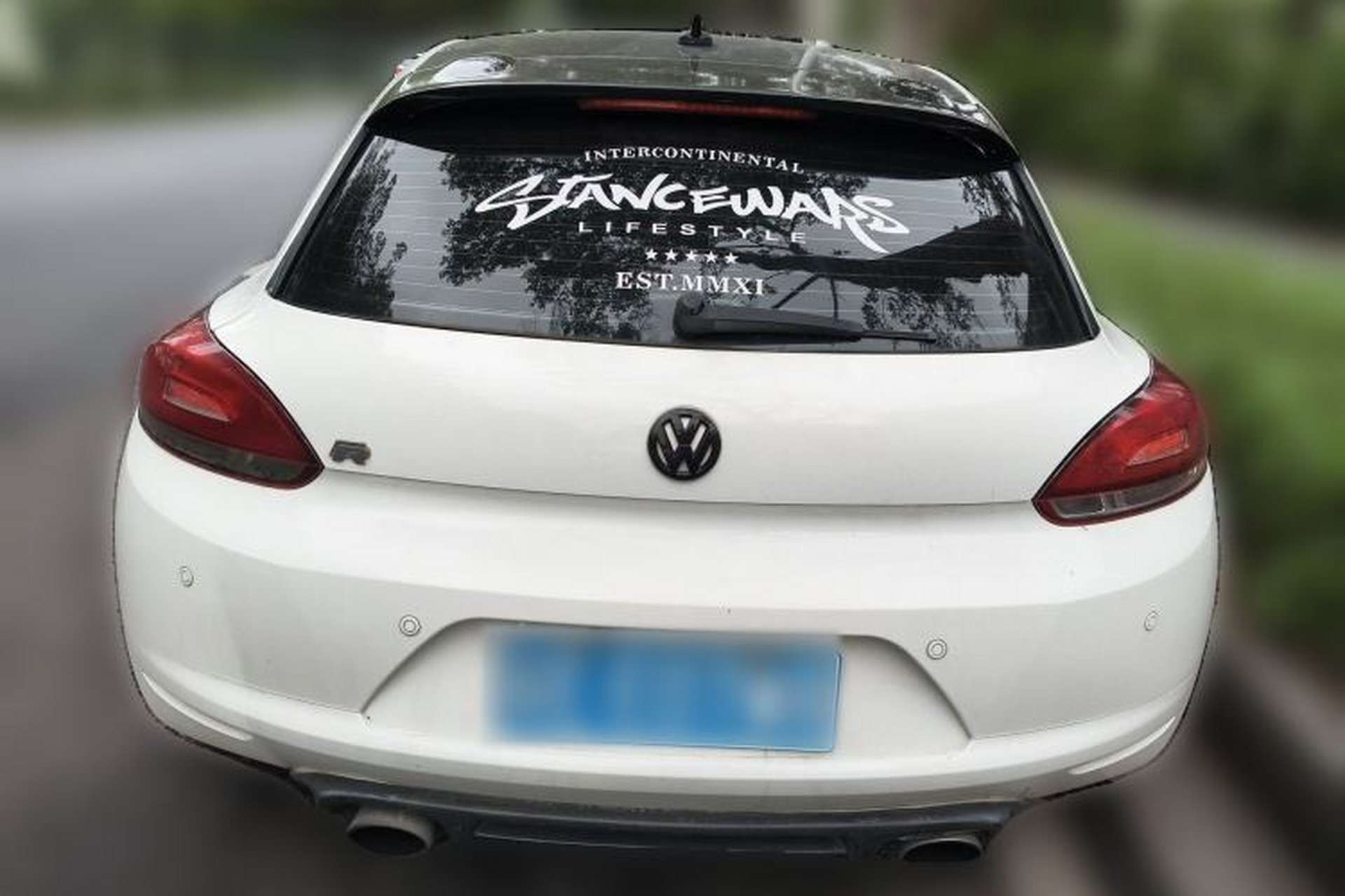 Used Volkswagen Scirocco 2010 2.0 TSI Luxury Edition Rear