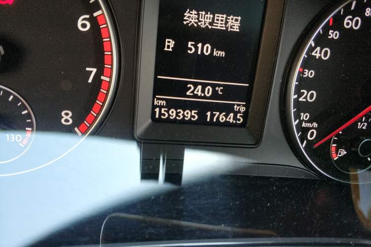 Used Volkswagen Scirocco 2011 2.0 TSI R-Line Odometer Close Up
