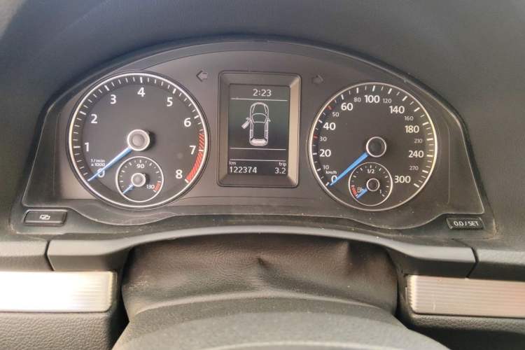 Used Volkswagen Scirocco 2011 R 2.0TSI Odometer Close Up