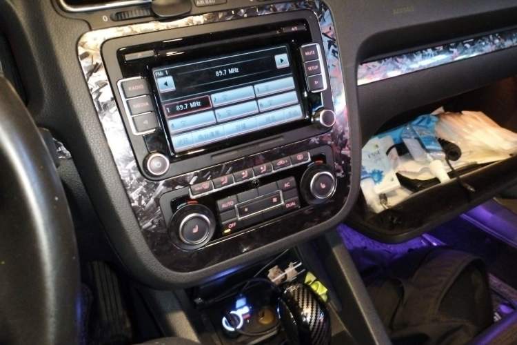 Used Volkswagen Scirocco 2011 2.0 TSI Luxury Edition Audio And AC Panel