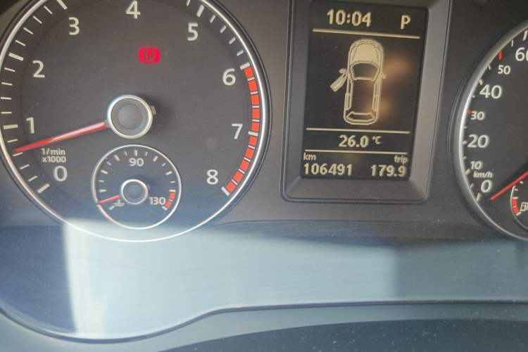 Used Volkswagen Scirocco 2011 1.4 TSI Single-Turbo Fashion Edition Odometer Close Up