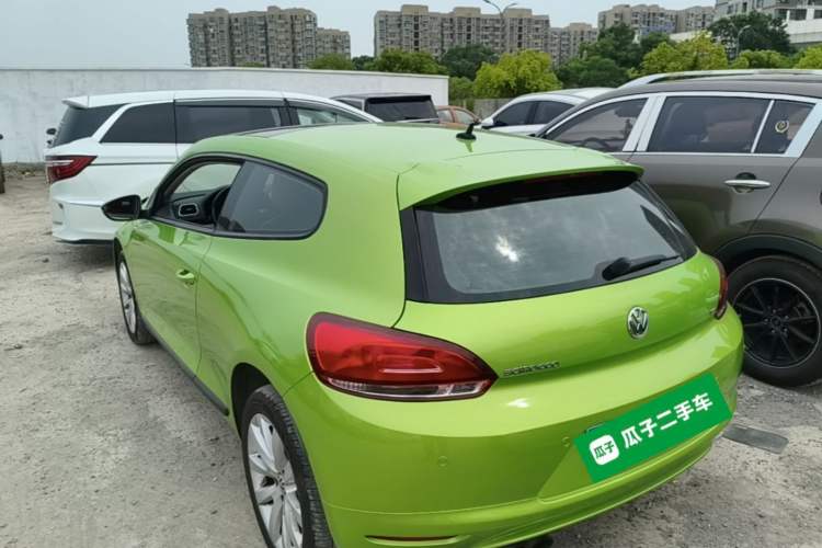 Used Volkswagen Scirocco 2011 1.4 TSI Comfort Edition Rear Left 45 Deg