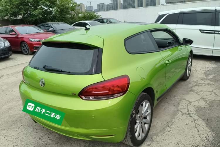 Used Volkswagen Scirocco 2011 1.4 TSI Comfort Edition Rear Right 45 Deg