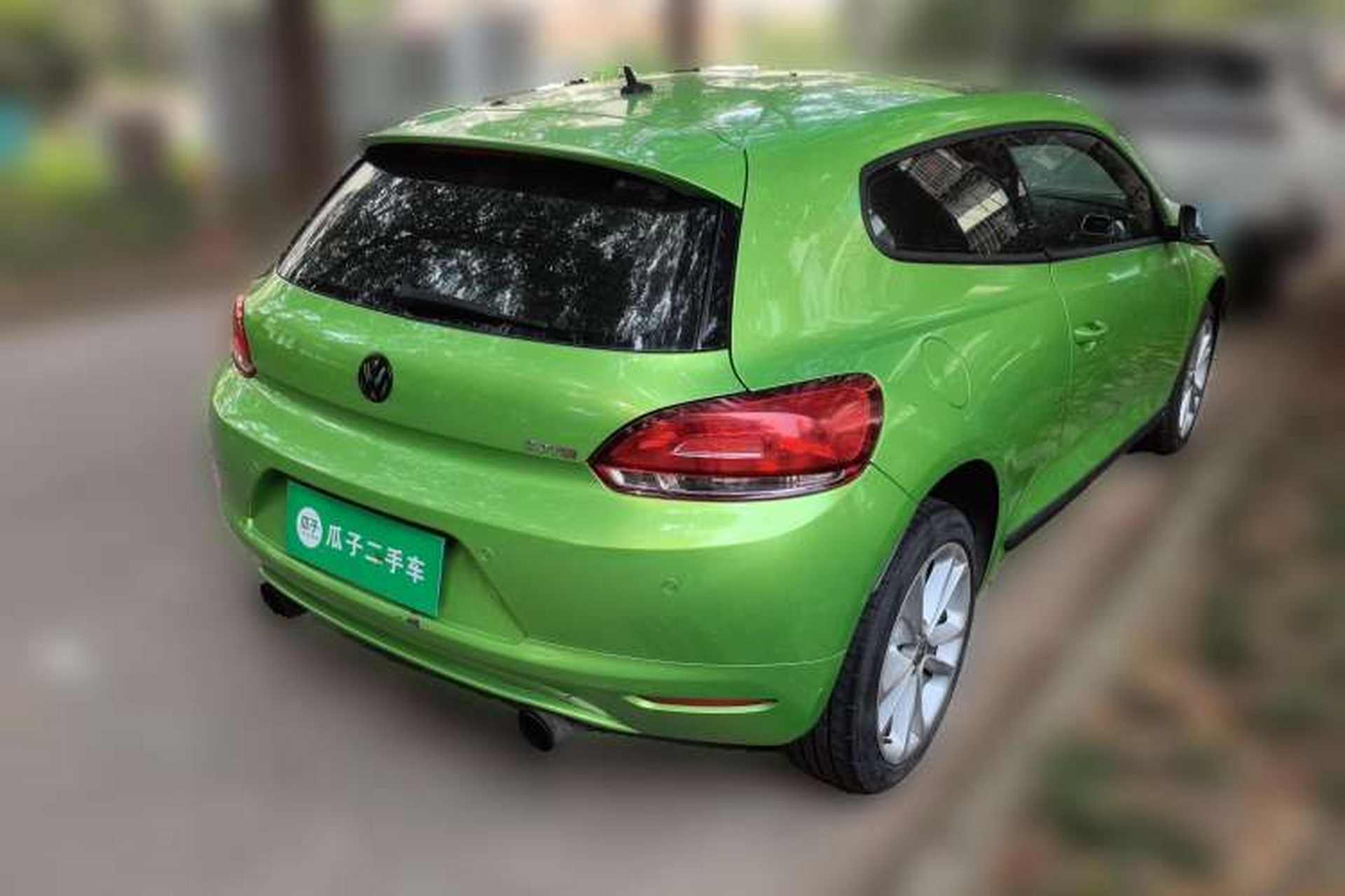 Used Volkswagen Scirocco 2011 2.0 TSI Luxury Edition Rear Right 45 Deg