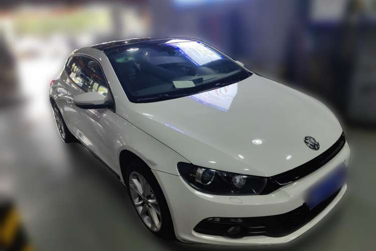 Used Volkswagen Scirocco 2011 2.0 TSI R-Line Front Right 45 Deg