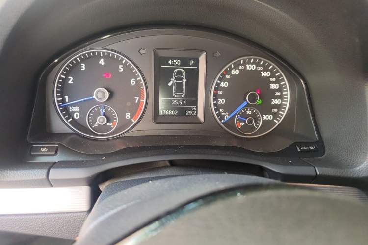 Used Volkswagen Scirocco 2011 R 2.0TSI Odometer Close Up