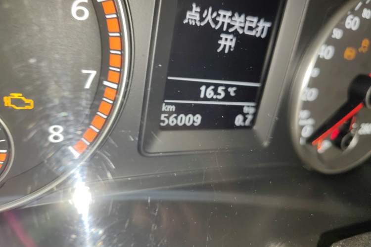 Used Volkswagen Scirocco 2011 2.0 TSI R-Line Odometer Close Up