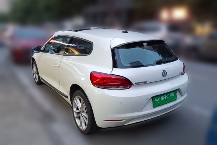 Used Volkswagen Scirocco 2011 2.0 TSI R-Line Rear Left 45 Deg