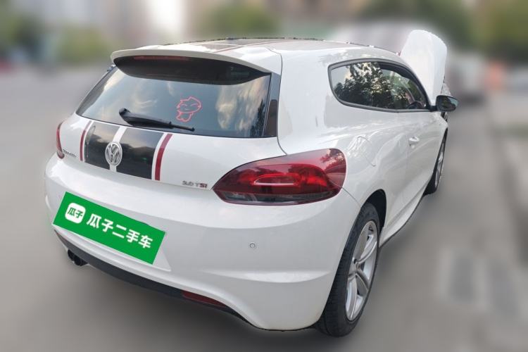 Used Volkswagen Scirocco 2011 2.0 TSI R-Line Rear Right 45 Deg