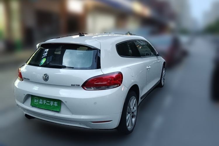 Used Volkswagen Scirocco 2011 2.0 TSI R-Line Rear Right 45 Deg