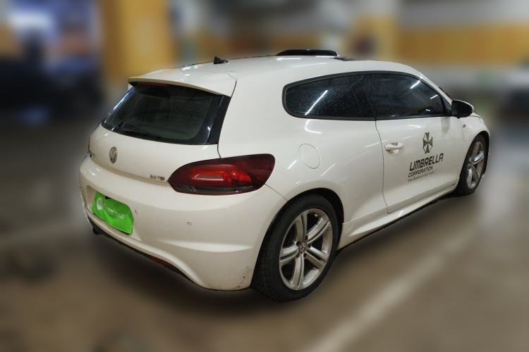 Used Volkswagen Scirocco 2011 2.0 TSI R-Line Rear Right 45 Deg