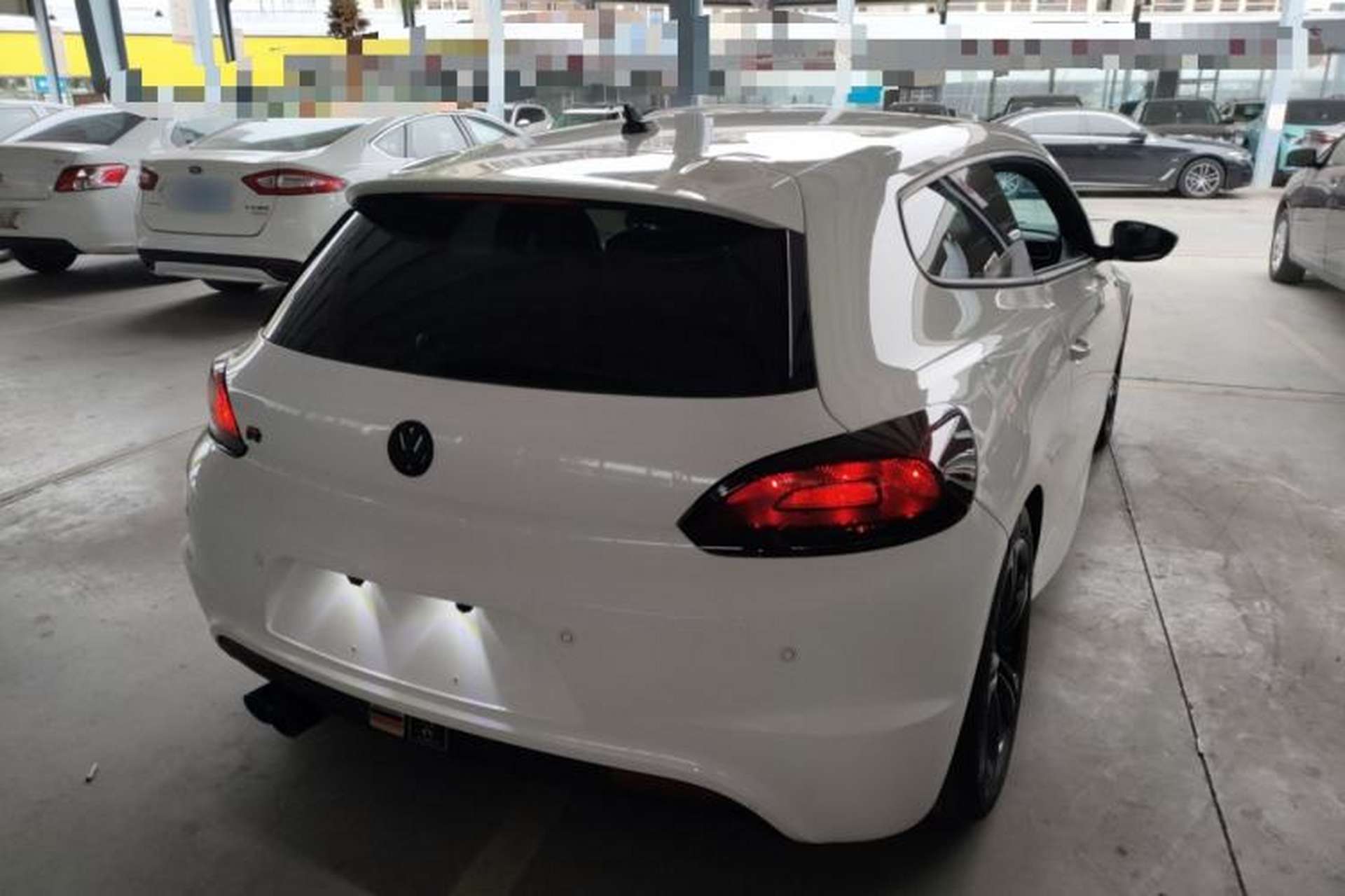Used Volkswagen Scirocco 2011 2.0 TSI R-Line Rear Right 45 Deg