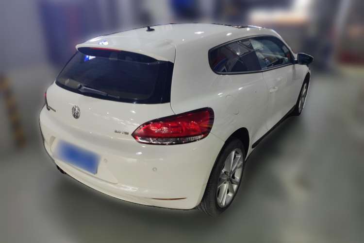 Used Volkswagen Scirocco 2011 2.0 TSI R-Line Rear Right 45 Deg