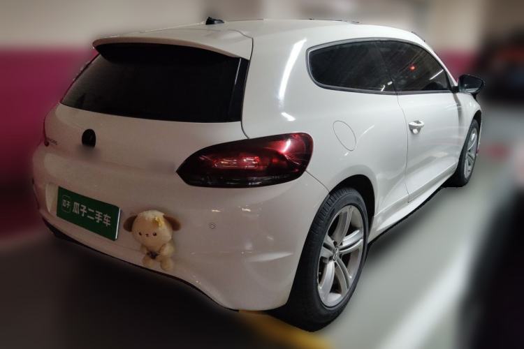 Used Volkswagen Scirocco 2011 2.0 TSI R-Line Rear Right 45 Deg