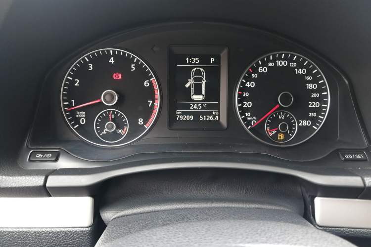 Used Volkswagen Scirocco 2013 2.0 TSI Million-Mile Edition Odometer Close Up