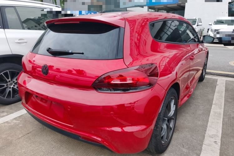 Used Volkswagen Scirocco 2013 1.4TSI GTS Rear Right 45 Deg