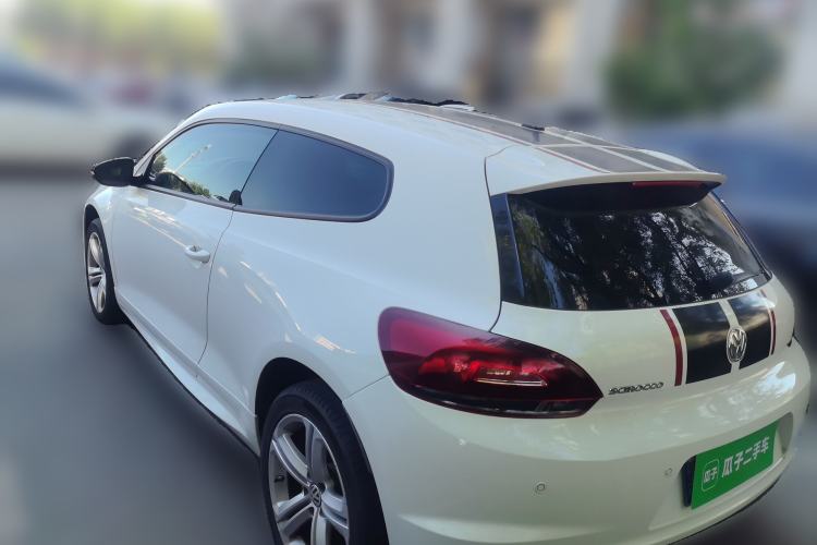 Used Volkswagen Scirocco 2013 1.4TSI GTS Rear Left 45 Deg