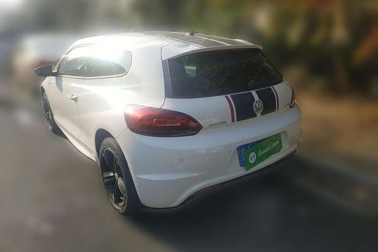 Used Volkswagen Scirocco 2013 2.0 TSI GTS Rear Left 45 Deg
