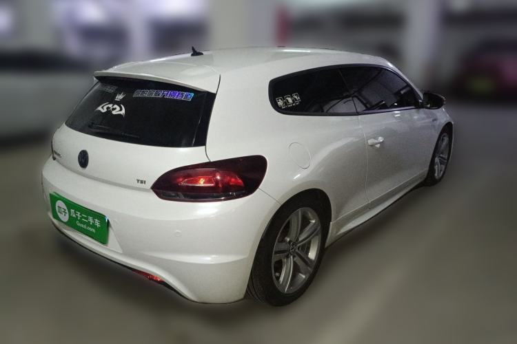 Used Volkswagen Scirocco 2013 1.4TSI GTS Rear Right 45 Deg