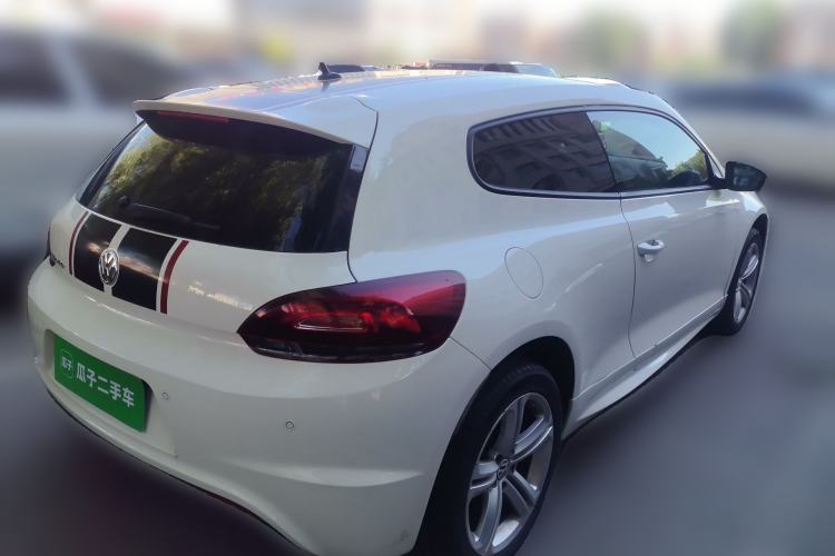 Used Volkswagen Scirocco 2013 1.4TSI GTS Rear Right 45 Deg
