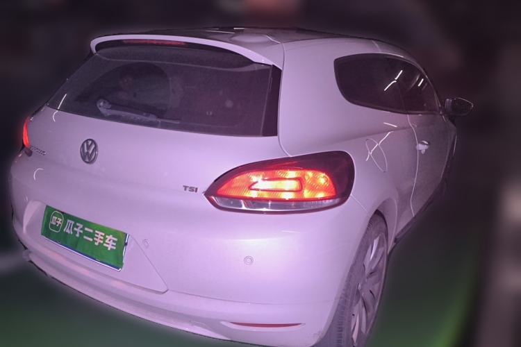 Used Volkswagen Scirocco 2013 1.4TSI GTS Rear Right 45 Deg